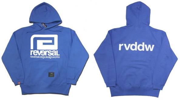 新品 reversal パーカー L 青 UVERworld TAKUYA ∞ リバーサル(格闘技