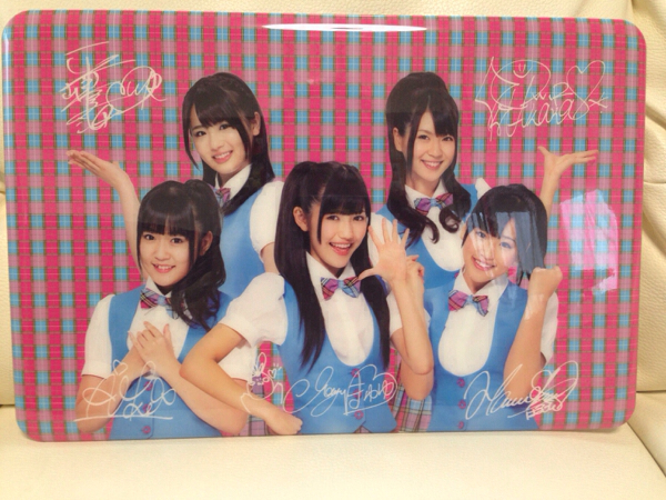 渡り廊下走り隊非売品パソコン着せ替え天板カバー 未使用品AKB48_2