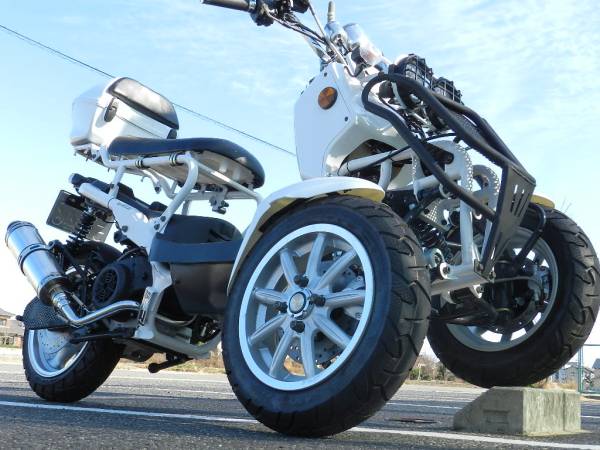 未登録 完成新車 Icebear逆3輪ズートラ黒 トライク 売買されたオークション情報 Yahooの商品情報をアーカイブ公開 オークファン Aucfan Com