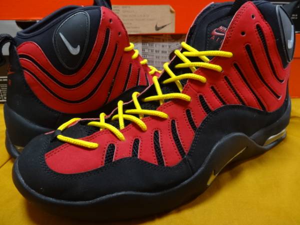 09年復刻NIKE AIR BAKIN黒赤☆エアベイキン/あひるの空/ナイキ (30.0cm