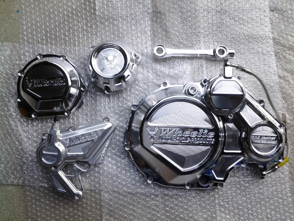 カワサキ水冷（Wheelie）ジェネレーターカバー ZRX1200ダエグ(パーツ