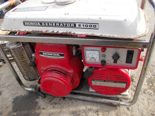 ホンダの大型発電機e1000ジャンク 引取大歓迎 発動機 売買されたオークション情報 Yahooの商品情報をアーカイブ公開 オークファン Aucfan Com