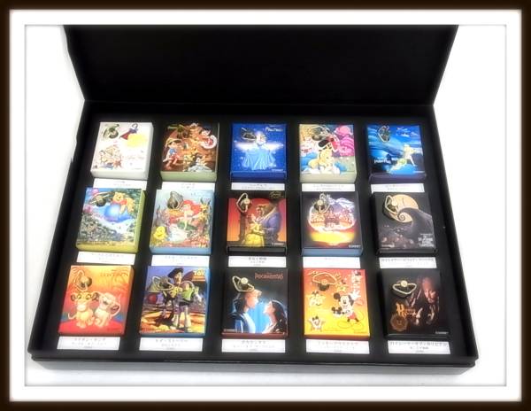LCT公式アカウント01ディズニー　15周年　限定品オルゴール15個セット ディズニーストア 15周年記念 オルゴールセット/SJ4-2(ディズニー