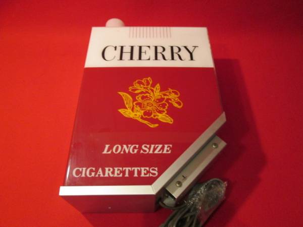 昭和レトロ CHERRY チェリー たばこ 照明 看板】(看板)｜売買された