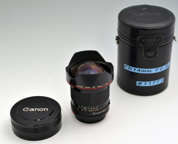 キャノンFDマウント 大口径超広角レンズ NEW FD 14mm F2.8L(キヤノン