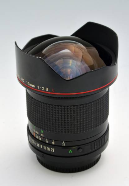 キャノンFDマウント 大口径超広角レンズ NEW FD 14mm F2.8L(キヤノン