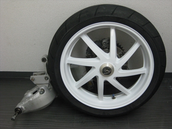 RZ250R RZR NSR250プロアーム流用リア足周り3HM RZ350R 4.50-17(リア