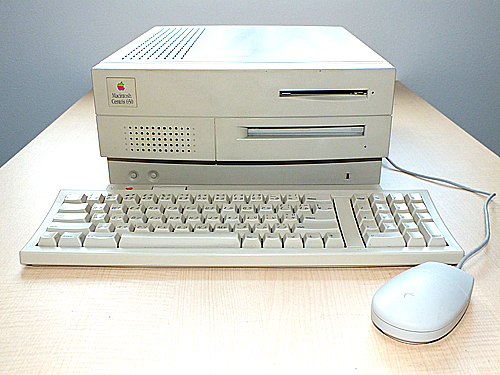 ◇Mac セントリス650 ジャンク品 新同品オリジナルマウス付