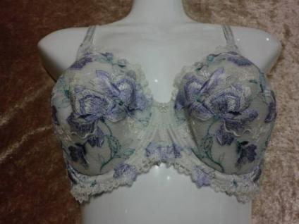 ☆トリンプ新品D75♪ Plesiaforteブラジャー☆パープル花☆ ブラジャー トリンプ D75 ラクマ フリマアプリ 大きいサイズ