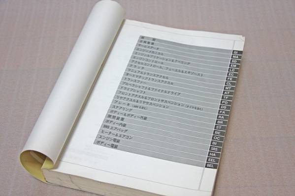 日産ラシーン 整備要領書 RFNB-14型 A024001 中古品【個人】(ラシーン