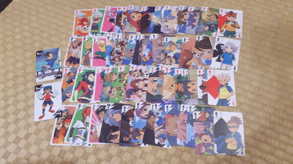 イナズマイレブン トランプ アニメージュ 付録(コミック、アニメグッズ