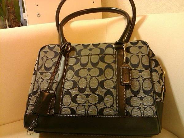 ☆即決☆Coach（コーチ)シグネチャー ミニボストントートバッグ コーチ