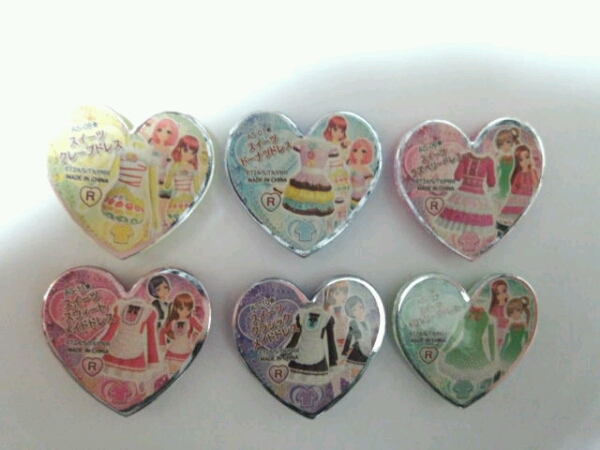 プリズムストーン☆オールスター☆レア☆スイーツ6個フルコンプ