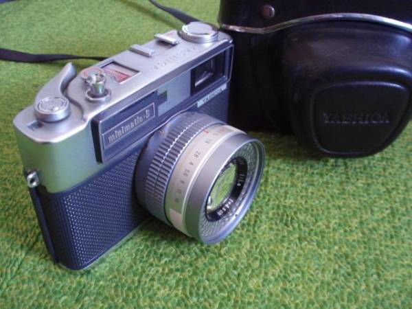 1963年発売YASHICA minimatic-S(ミニマチックS)F1.8/45mm(ヤシカ