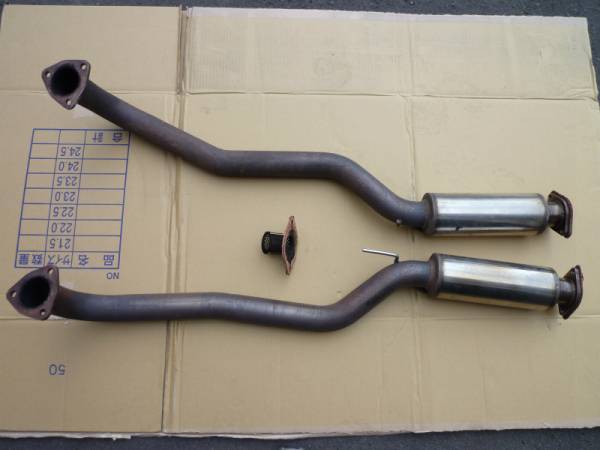 フェアレディーZ32用 フロントパイプ NA用 20％燃費向上(エキマニ 