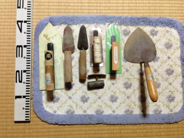 左官屋 道具 品 7点セット その他 売買されたオークション情報 Yahooの商品情報をアーカイブ公開 オークファン Aucfan Com
