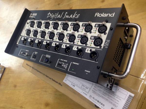 Roland RSS S-1608 デジタル・スネーク・ユニット(ミキサー)｜売買され