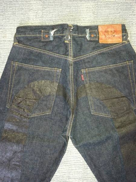 EVISU エビスジーンズ Lot2004 32x35 黒大黒ペンキ(W31)｜売買された