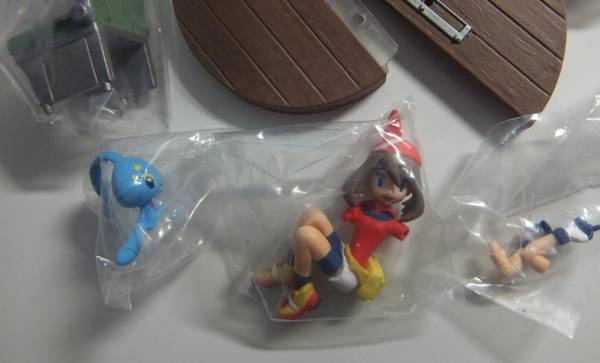 ポケモン リアルフィギュア 蒼海の王子 単品 ハルカとマナフィ