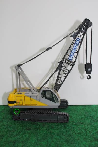 ミニカー 住友 パークスSC650 全油圧式クローラクレーン 1/50