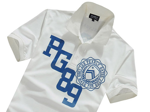 PEARLY GATESパーリーゲイツ◆メンズPOLOシャツ727白サイズ6_1