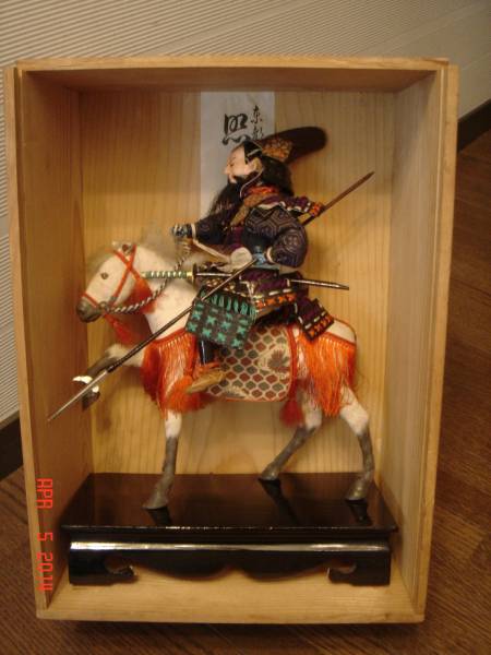 武者人形　五月人形　加藤清正　骨董　アンティーク　江戸　明治　武士　武将　侍 昭和初期・骨董・アンティーク☆五月人形☆端午の節句☆加藤清正(五月
