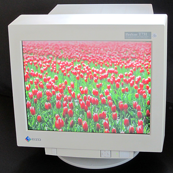 CRTモニター　EIZO FlexScan T731 ☆動作品☆ EIZO FlexScan T731 19インチ ナナオ製CRTモニター(17
