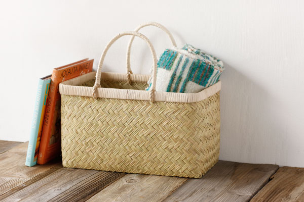 竹かご マルシェ市場かご天然生活lee伊藤まさこバスケット収納 バスケット 籐かご 売買されたオークション情報 Yahooの商品情報をアーカイブ公開 オークファン Aucfan Com