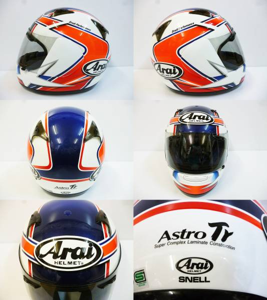 Arai Astro tr シュワンツ Arai アライ Astro Tr ケビン シュワンツ レプリカ ヘルメット(Sサイズ