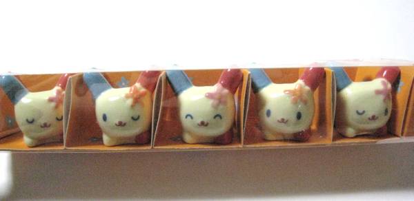 ☆即決☆ウサハナ 箸置き 5個セット サンリオ うさはな(箸置)｜売買