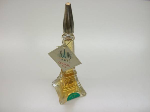 1999 PARIS☆ガラス製エッフェル塔☆COGNAC VS 50m(コニャック)｜売買