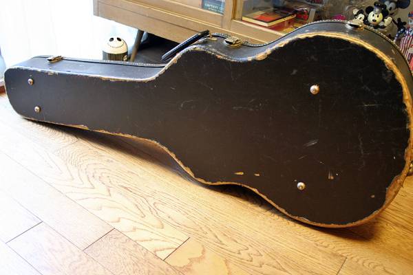 ギブソンＥＳー335 ビンテージ 純正ハードケース付 ◇ヴィンテージ ハードケース◇Gibson ギブソン ES-335等に◇(ハード