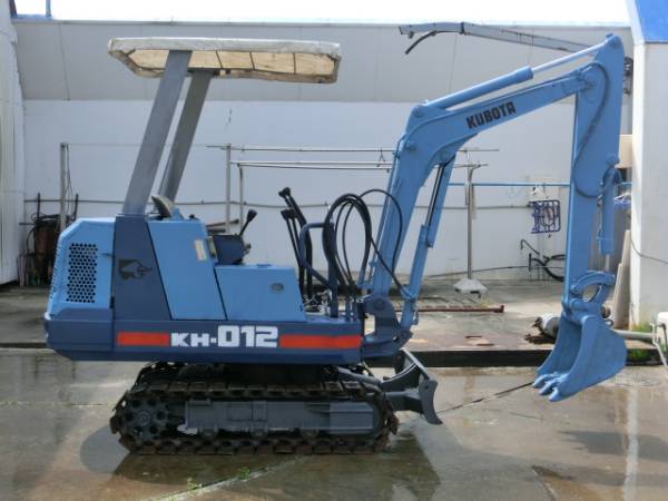 ミニバックホー クボタ KH012 ユンボ 建設機械 重機 | 製品情報 