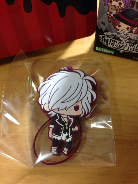 DIABOLIK LOVERS コトブキヤ ラバーストラップ 逆巻スバル_1