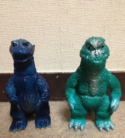 ベアモデル ゴジラ ソフビ 逆襲ゴジラ 息子ゴジラ(ゴジラ)｜売買された 