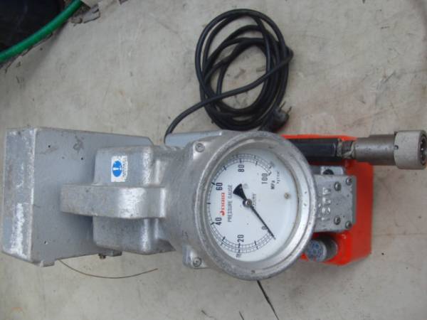 ダイア 油圧 ポンプ DSP120W 油圧ポンプ 圧接機 リモコン(電動工具 
