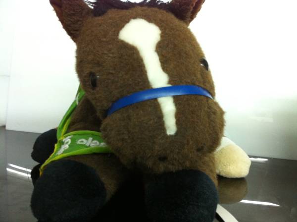 ☆AVANTI 競走馬 ぬいぐるみ ハーツクライ 2006☆(ぬいぐるみ