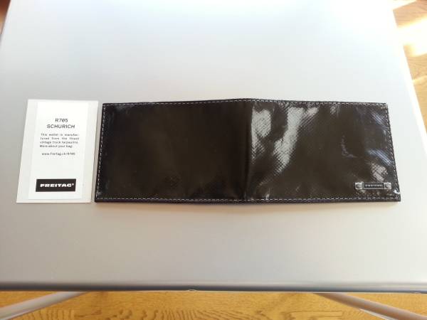 FREITAG フライターグ R705 SCHURICH ブラック 黒 新品(二つ折り財布 