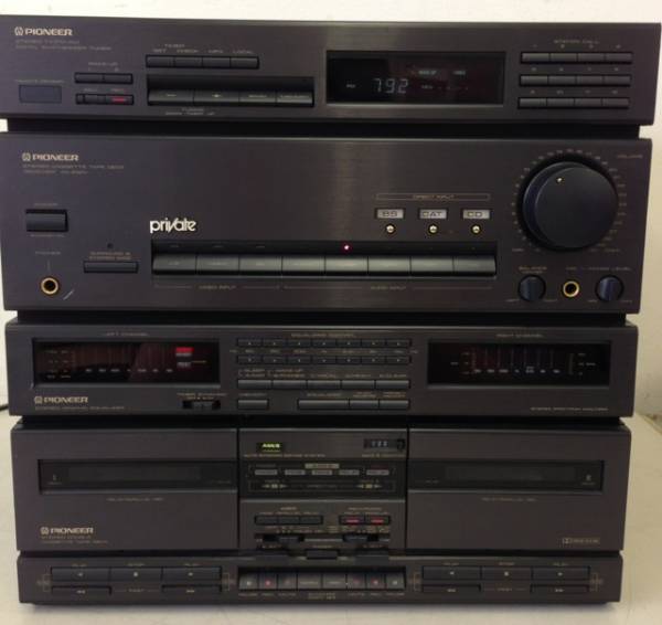 y623-13 PIONEER RX-Z92V システムコンポ ジャンク中古品(システム