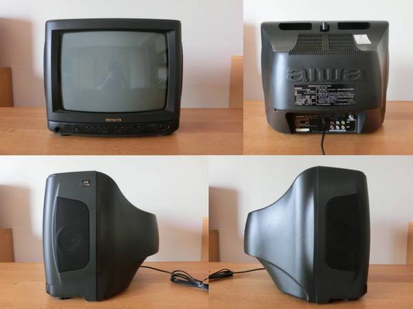14型 ステレオブラウン管テレビ AIWA TV-14ST1（中古）(ブラウン管