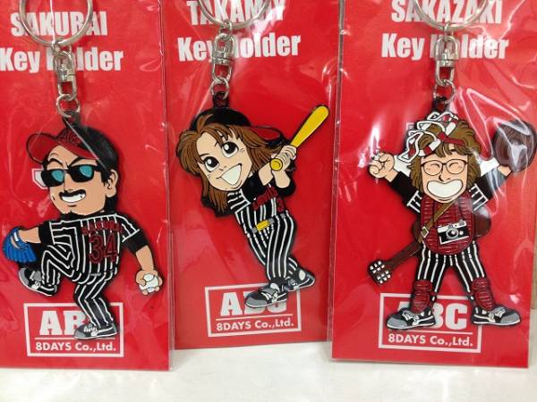 THE ALFEE アルフィー キーホルダー ABCグッズ 未使用品(THE ALFEE