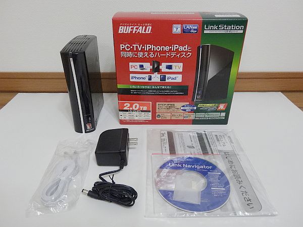 BUFFALO LinkStation LS-V2.0TL (2TB / 高速モデル)_1