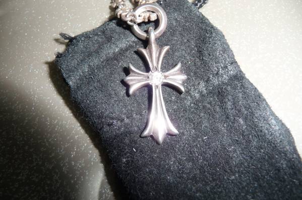 ☆定価12万☆クロムハーツクロスペンダント1ダイア