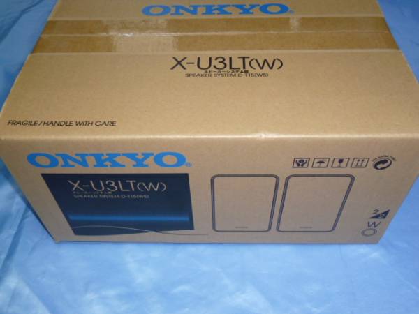 新品] ONKYO スピーカー ペア ホワイト D-T15 X-U3LT付属品(スピーカー 