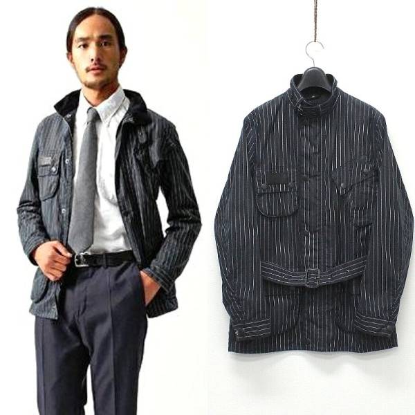 Barbour×SHIPS SL INTERNATIONAL PIN インターナショナル 38 紺(男性用 