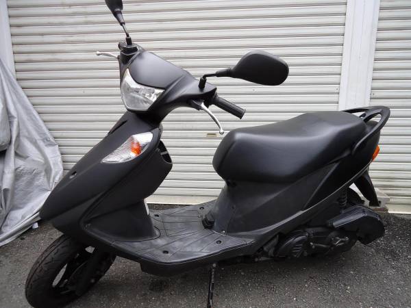☆珍しいマッドブラック アドレスV125G K7 個人出品☆(51cc-125cc 