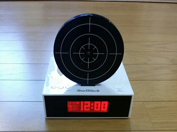  目覚し時計 GUN O'clock ガンオクロック_2