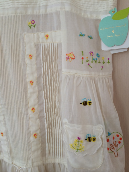 フランシュリッペ☆刺繍トップス☆チュニックタグ付きのこ動物