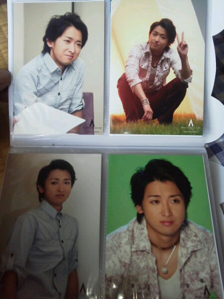 嵐 AROUND ASIA 2008 オリジナルフォトセット 大野智 4枚 美品(大野智