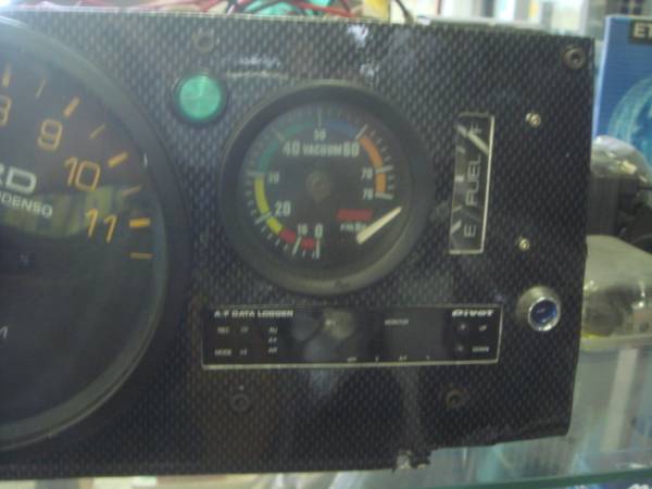 AE86 TRD大型タコメーター 大森メーター、純正フューエル付き(追加